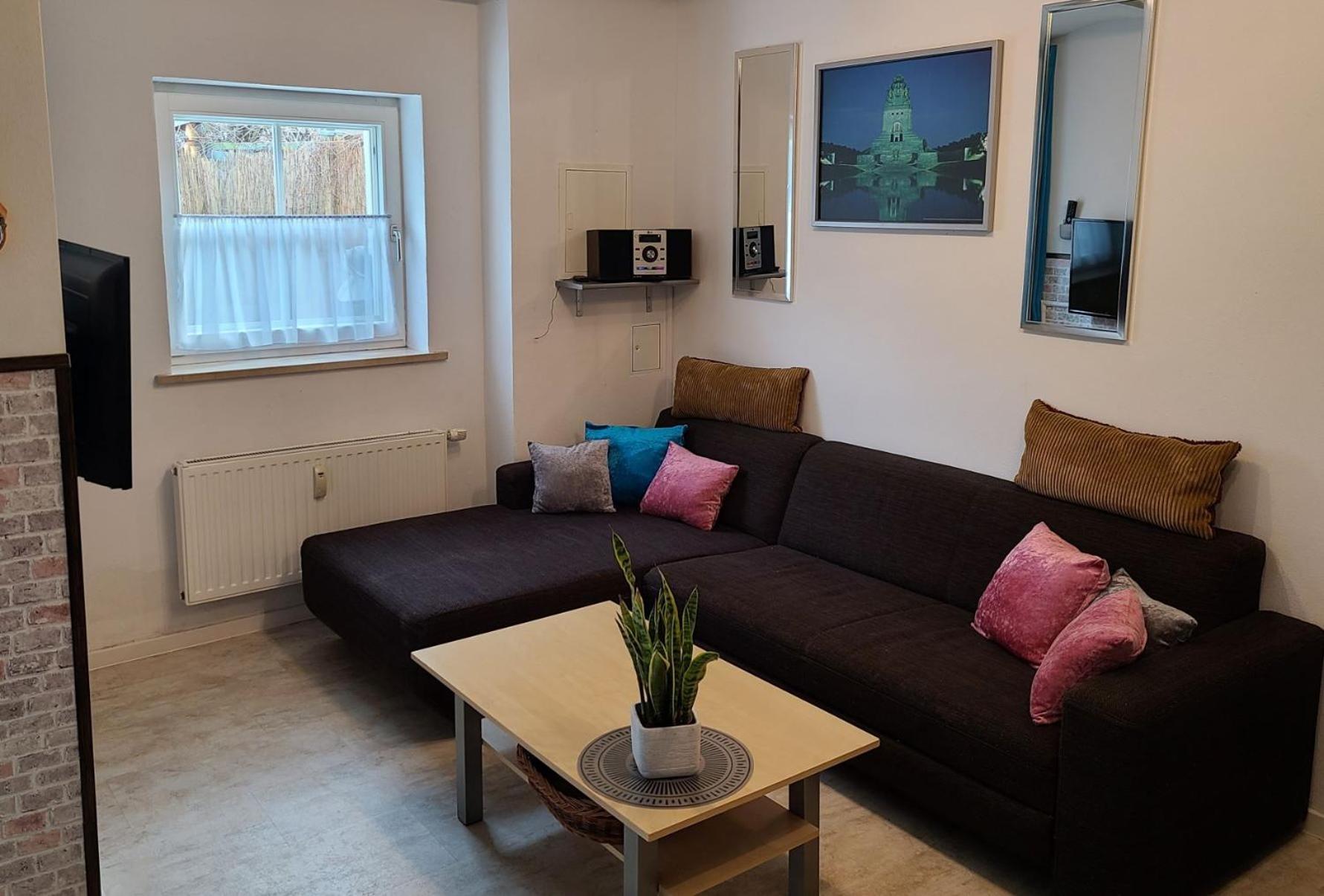 Ferienwohnung Hoffmann Grossdeuben EG Bohlen  Exterior foto